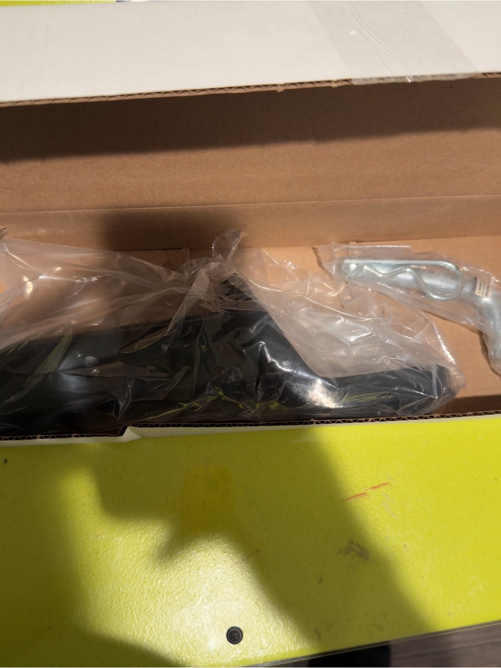 Universal Black Car Trailer 2 inch Hitch.